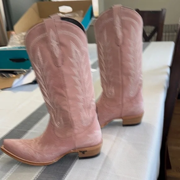 Lane Lexington Boots (blush color) - Picture 3 of 5